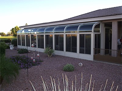 Curved Eave Sunrooms